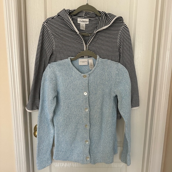 Vtg 2 of Woman’s Liz Claiborne & Chadwick's Top, Sz S/M. - Picture 2 of 5